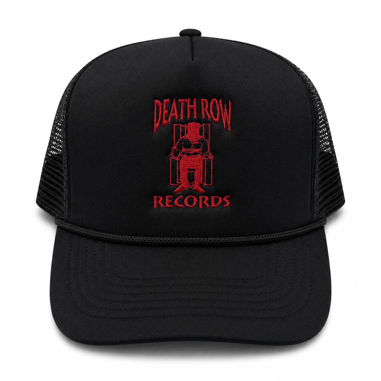 The Row Mesh Trucker Snapback (Black)