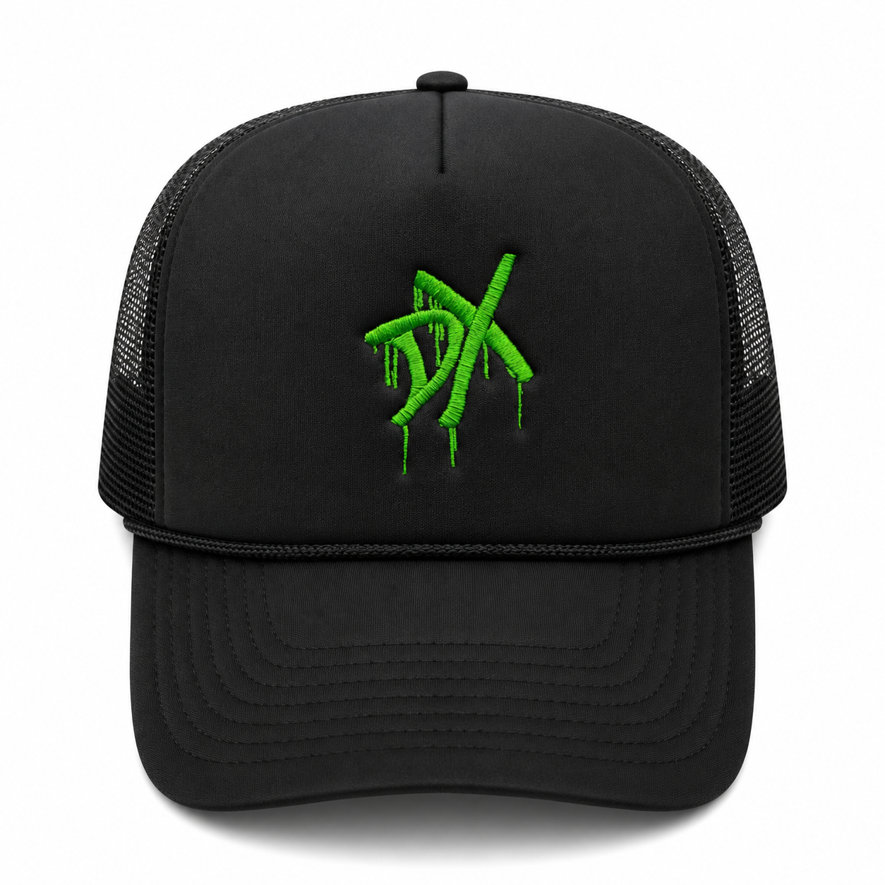 D Generation X DX Mesh Trucker Snapback (Black)