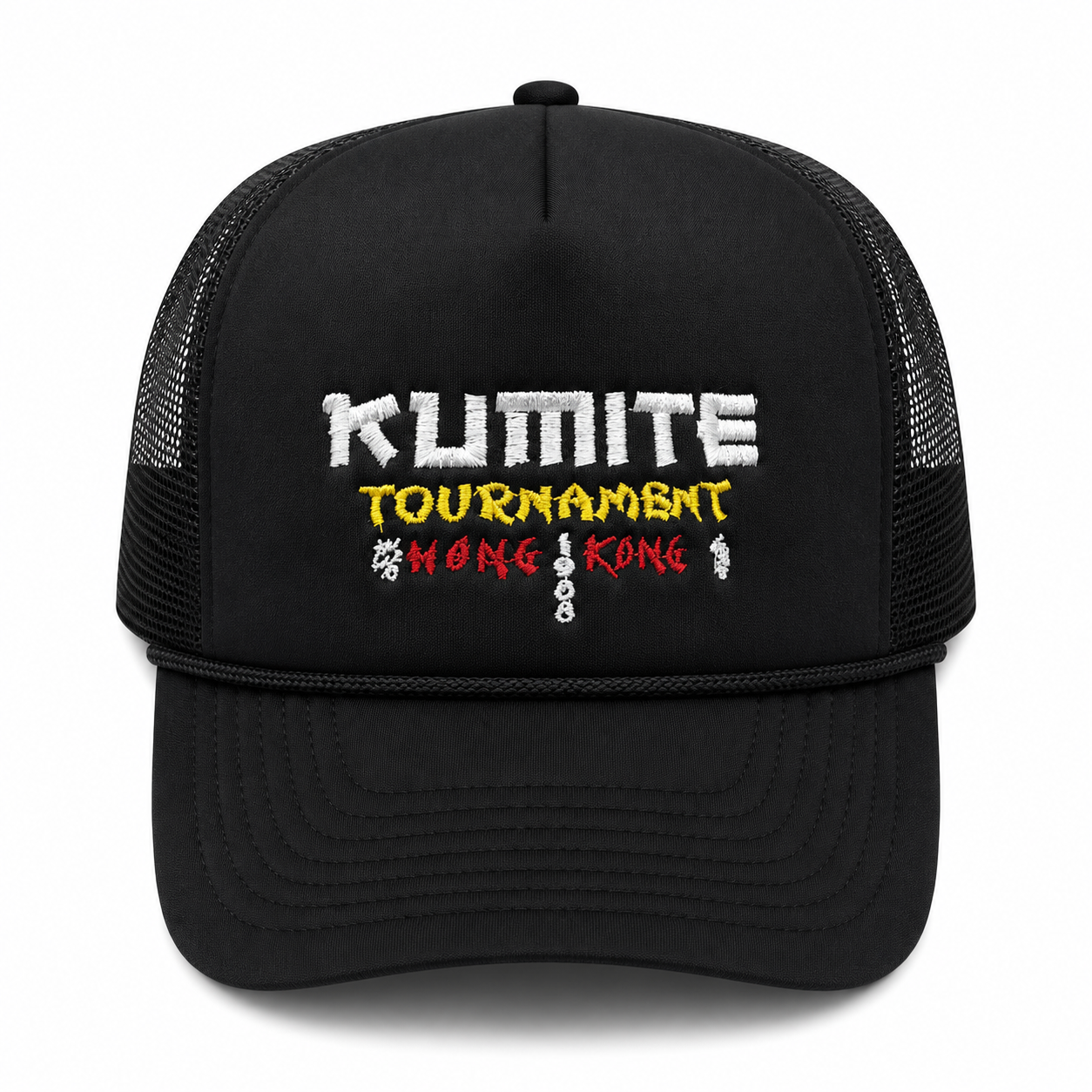 Kumite Bloodsport Mesh Trucker Snapback (Black)