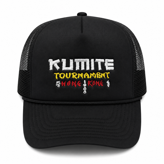 Kumite Bloodsport Mesh Trucker Snapback (Black)