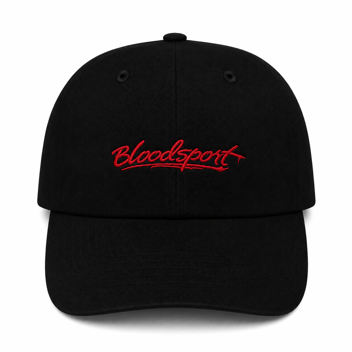 Bloodsport Dad Hat Strapback (Black)