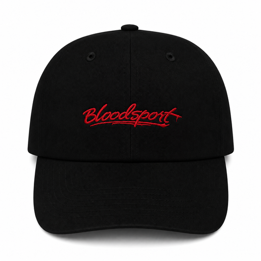 Bloodsport Dad Hat Strapback (Black)