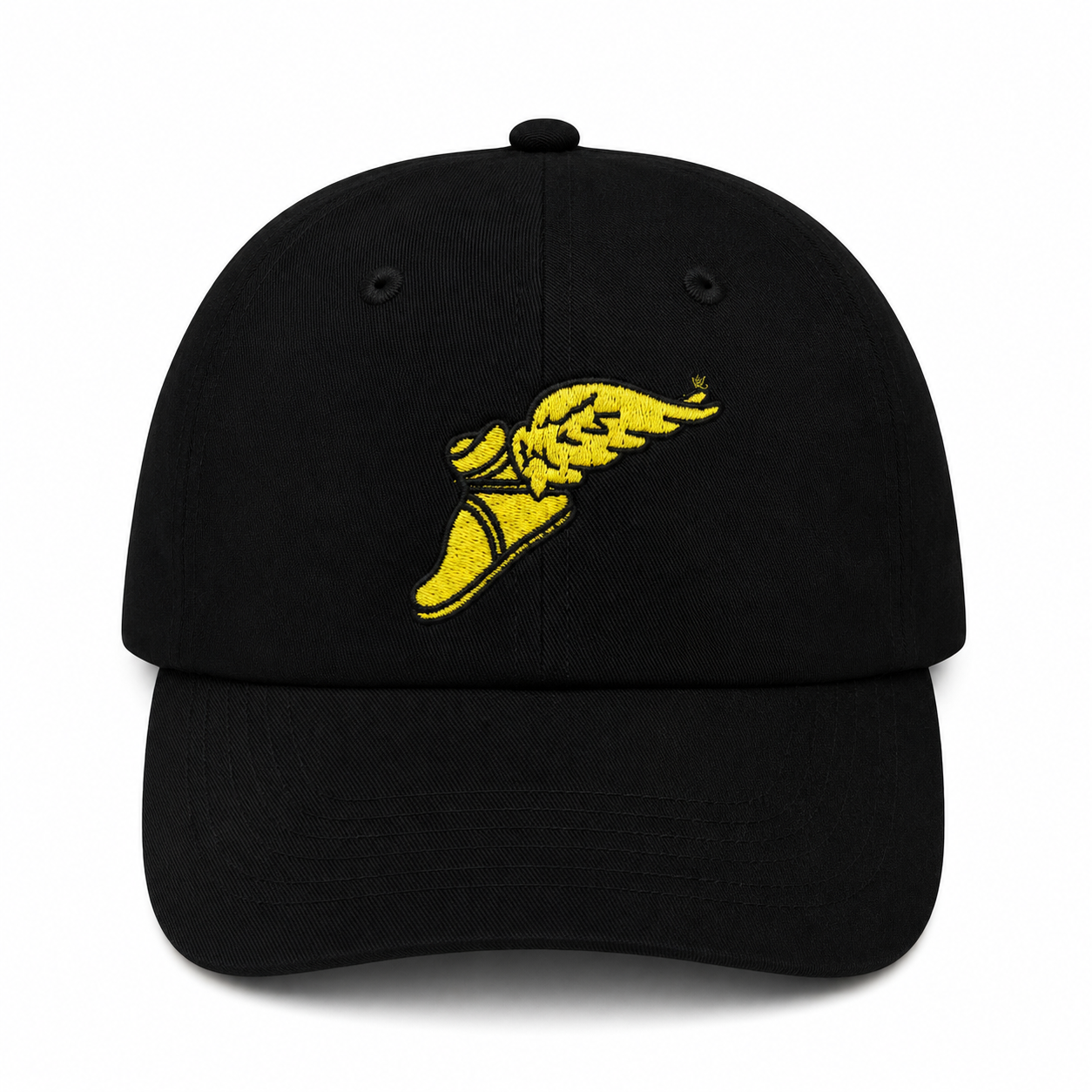 Wings Dad Hat Strapback (Black)