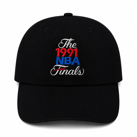 1991 Finals Dad Hat Strapback (Black)