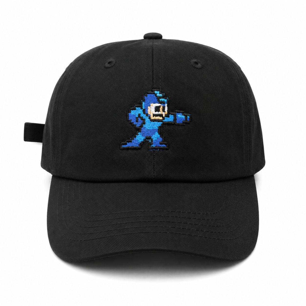 Mega Man Dad Hat Strapback (Black)